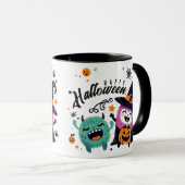 Hexenbrauen- Halloween Tasse (VorderseiteRechts)