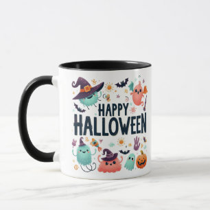 Hexenbrauen- Halloween Tasse