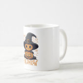 Hexenbrauen - Halloween-Tasse Kaffeetasse (VorderseiteRechts)