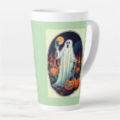 Hexenbrauen-Halloween-Tasse Milchtasse (Rechte Ecke)