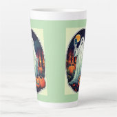 Hexenbrauen-Halloween-Tasse Milchtasse (Vorderseite)