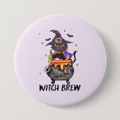 Hexenbrauen - Katzentrage Button (Vorderseite)