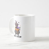 Hexenbrauen - Katzentrage Kaffeetasse (Vorderseite Links)