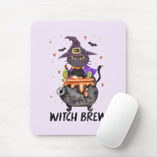 Hexenbrauen - Katzentrage Mousepad (Mit Mouse)