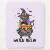 Hexenbrauen - Katzentrage Mousepad (Vorne)