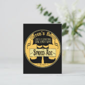 Hexenbrauen Postkarte (Stehend Vorderseite)