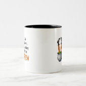 Hexenbrauen Zwei-Tone-Tasse Zweifarbige Tasse (Mittel)