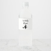 Hexenbrauengestein Wasserflaschenetikett (Vorderseite)
