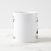 HexenbrauenHalloween Jumbo-Tasse (Vorderseite)