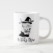 HexenbrauenHalloween Jumbo-Tasse (Rechts)