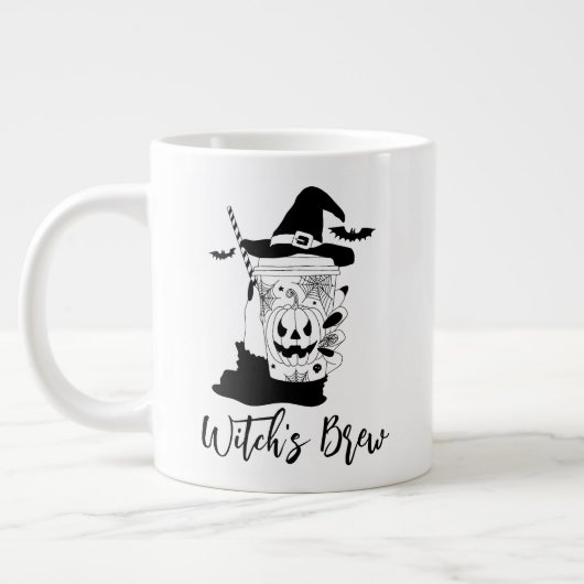 HexenbrauenHalloween Jumbo-Tasse (Links)