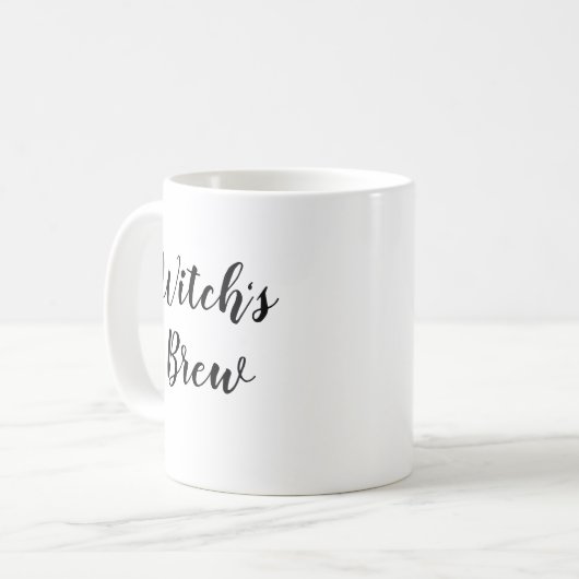 Hexenbrauenkaffee-Tasse Kaffeetasse (Vorderseite Links)