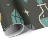 Hexenbrauenmuster Geschenkpapier (Rolleneckpunkt)