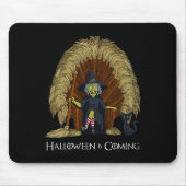 Hexenbrooms Throne Fun Halloween Girls Kinder Mousepad (Vorne)