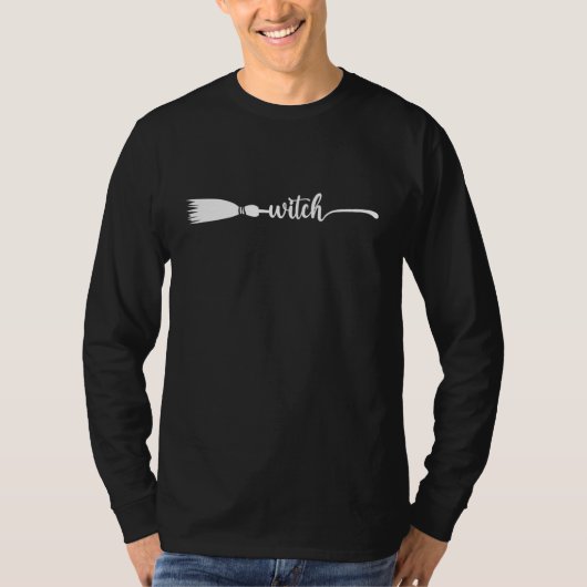 Hexenbroomstick-T - Shirt (Vorderseite)