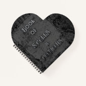 Hexenbuch der Zauber und Tränke Notizblock (Vorderseite)