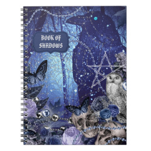 Hexenbuch des Schatten-Notebook-Journal Notizblock