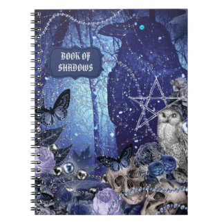 Hexenbuch des Schatten-Notebook-Journal Notizblock