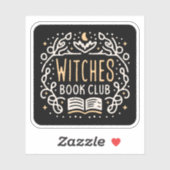 Hexenbuchclub Aufkleber (Blatt)