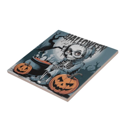 Hexenbügel Fliese (Seite)