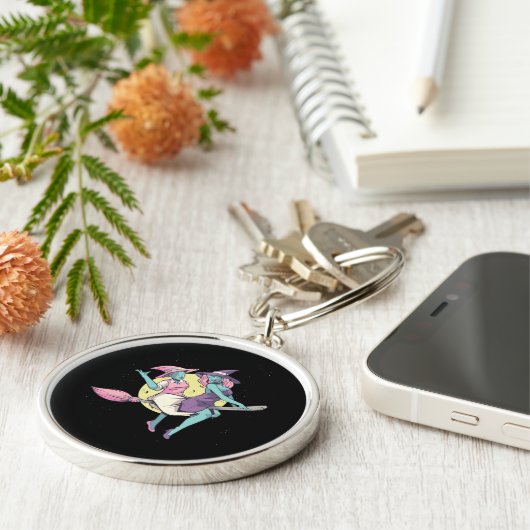 Hexenbummeldesign Schlüsselanhänger (Seite)