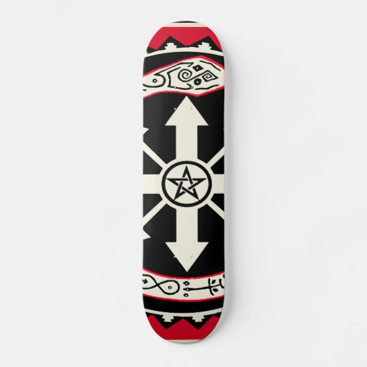 Hexenchaos Skateboard (Vorderseite)