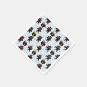 Hexencreme-Halloween-Party Serviette (Ecke)