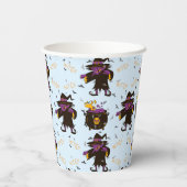 Hexencreme-Spooky-Halloween-Party Pappbecher (Rückseite)