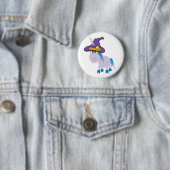 hexende Trottelchen-Einhorn Button (Beispiel)