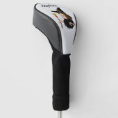 Hexendesign Golf Headcover (angewinkelt)