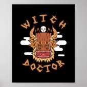 Hexendoktor Healer Shaman Mask Poster (Vorne)