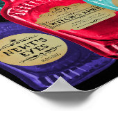 Hexendoktor Magic Potion Apothekar Tonic Flaschen Poster (Ecke)