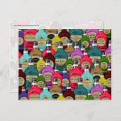 Hexendoktor Magic Potion Apothekar Tonic Flaschen Postkarte (Vorne/Hinten)