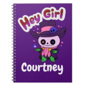 Hexendoktor Voodoo Bob Funny Custom Notizblock (Vorderseite)