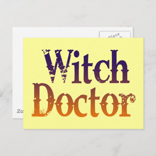 Hexendotor Postkarte (Vorne/Hinten)