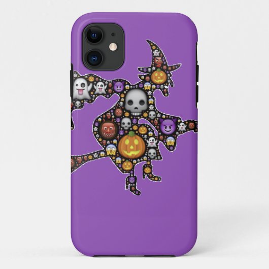 Hexenemoji Case-Mate iPhone Hülle (Rückseite)