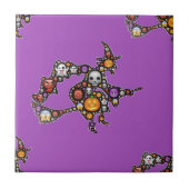Hexenemoji Fliese (Vorderseite)