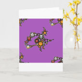 Hexenemoji Karte (Gelbe Blume)