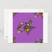 Hexenemoji Postkarte (Vorne/Hinten)