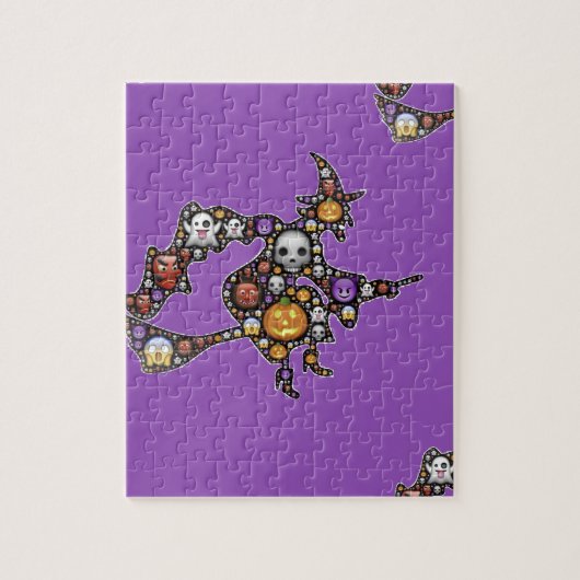 Hexenemoji Puzzle (Vertikal)