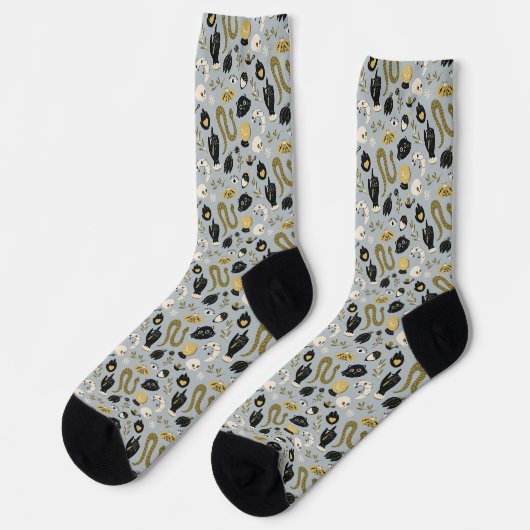 Hexenessentials Socken (Linkes Detail)