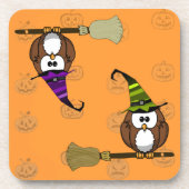 Hexeneule Getränkeuntersetzer (Vorderseite)