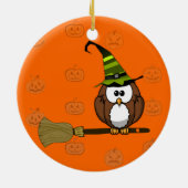 Hexeneule Keramik Ornament (Hinten)