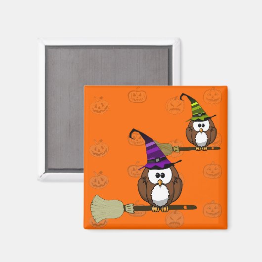 Hexeneule Magnet (Vorderseite/Rückseite)