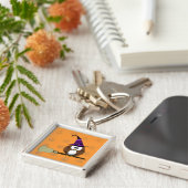 Hexeneule Schlüsselanhänger (Seite)