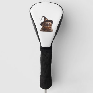 Hexenfaultier Halloween-Süßigkeiten oder Saures un Golf Headcover