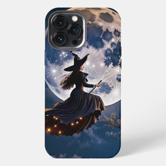 Hexenflug-Handyhülle iPhone Hülle (Rückseite)