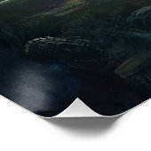Hexenfrau groß poster (Ecke)