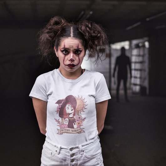 Hexenfrau Halloween Family Matching T-Shirt