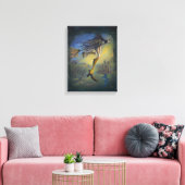 "Hexenfrau" Leinwanddruck (Insitu (Wohnzimmer))